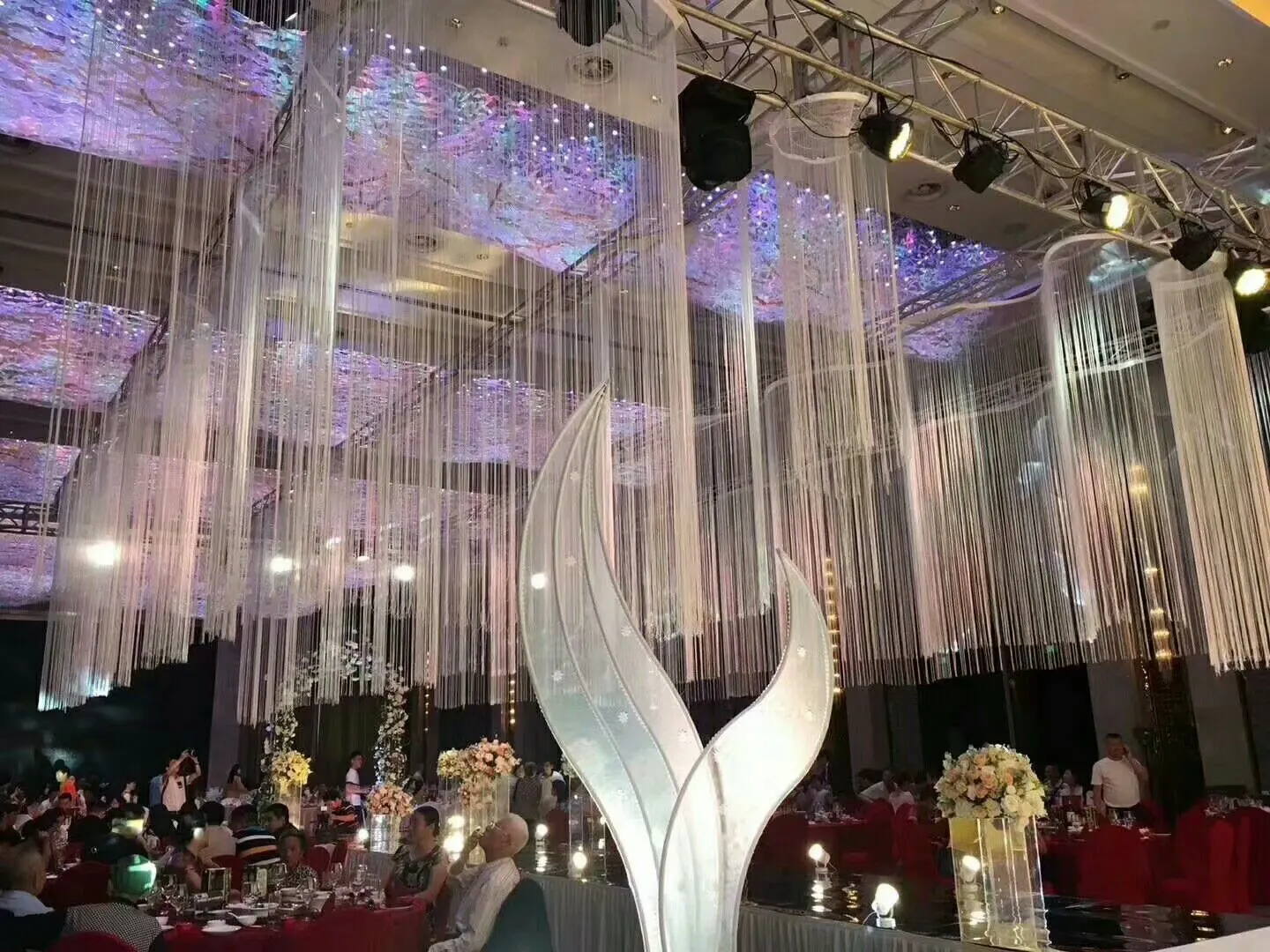 Decorative String Curtain Style 01 construction and application details 5