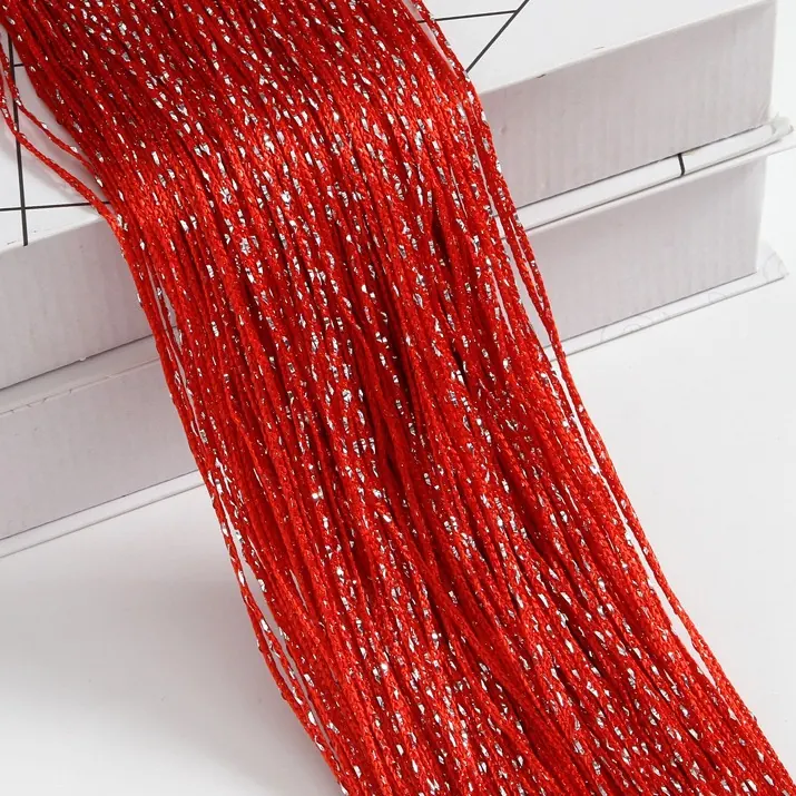 Silver Thread String Curtain Style 03 construction and application details 1