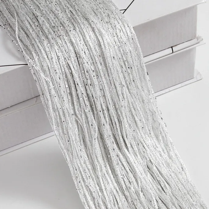 Silver Thread String Curtain Style 03 construction and application details 2