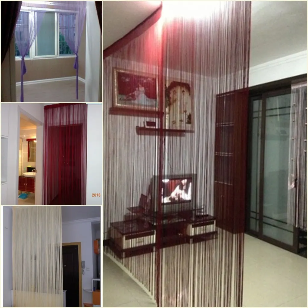 Decorative String Curtain Style 05 construction and application details 3