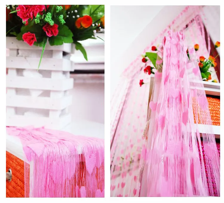 Heart String Curtain Style 02 construction and application details 2