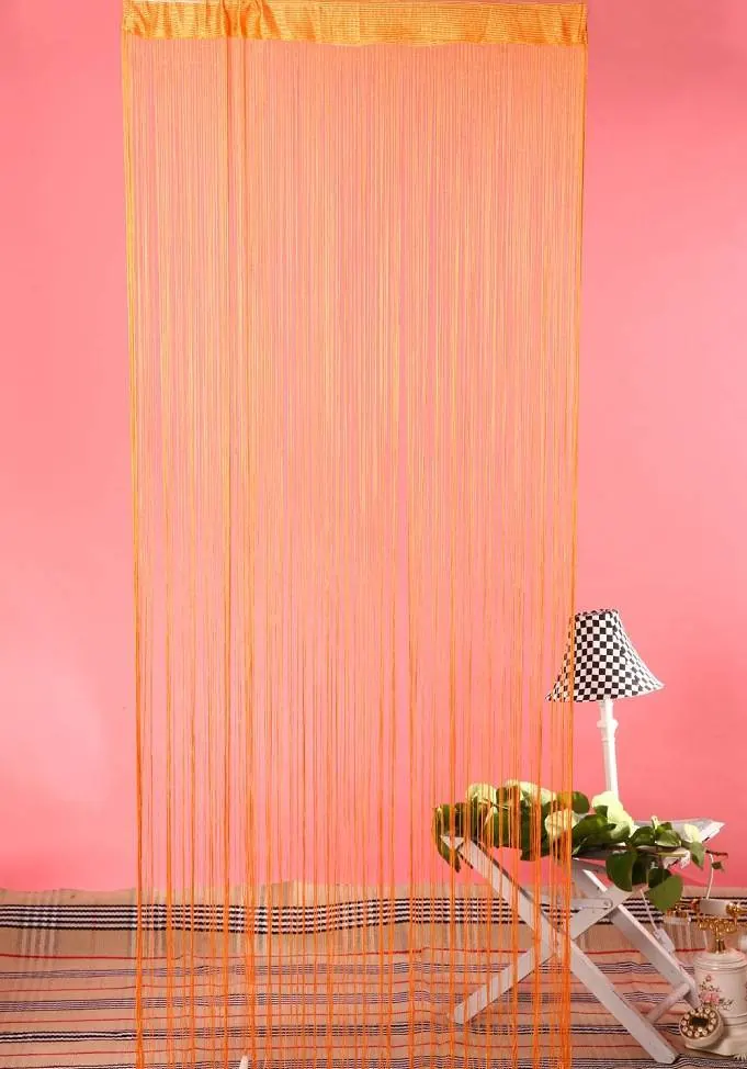 Straight String Curtain Style 02 construction and application details 1