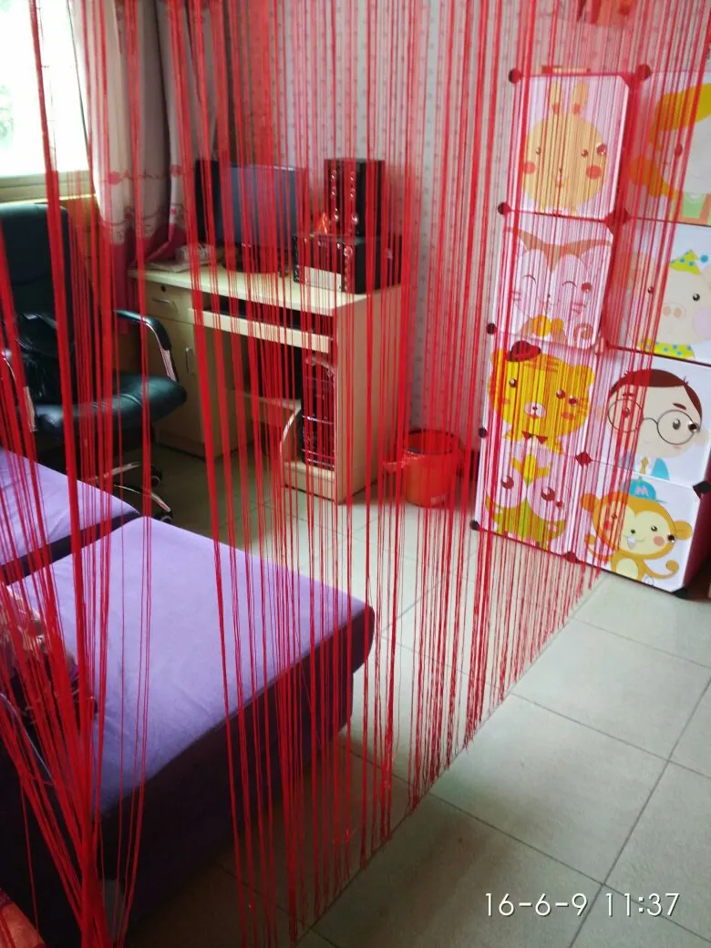 Straight String Curtain Style 02 construction and application details 8