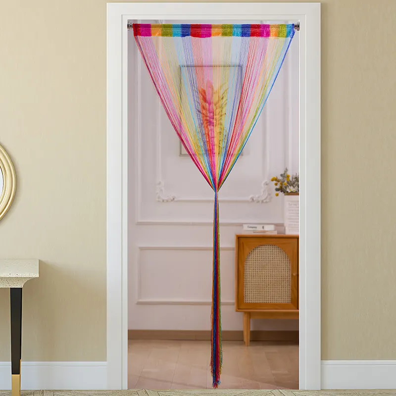 Rainbow String Curtain Style 01 construction and application details 2