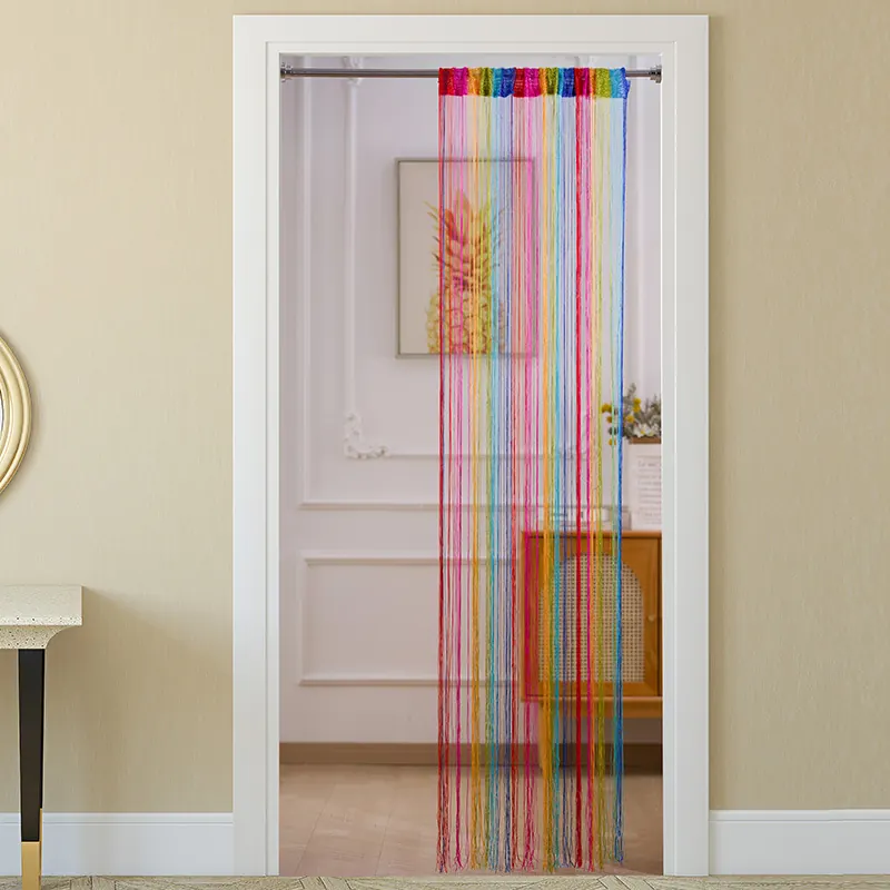 Rainbow String Curtain Style 01 construction and application details 3