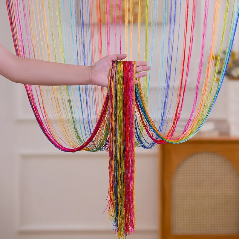 Rainbow String Curtain Style 01 construction and application details 5