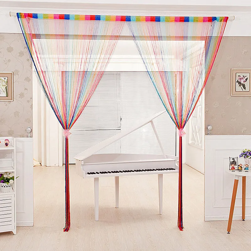 Rainbow String Curtain Style 01 construction and application details 6