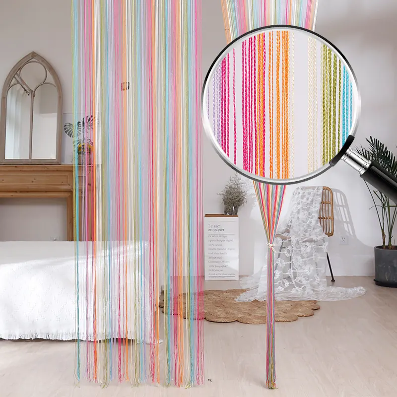 Rainbow String Curtain Style 01 construction and application details 7