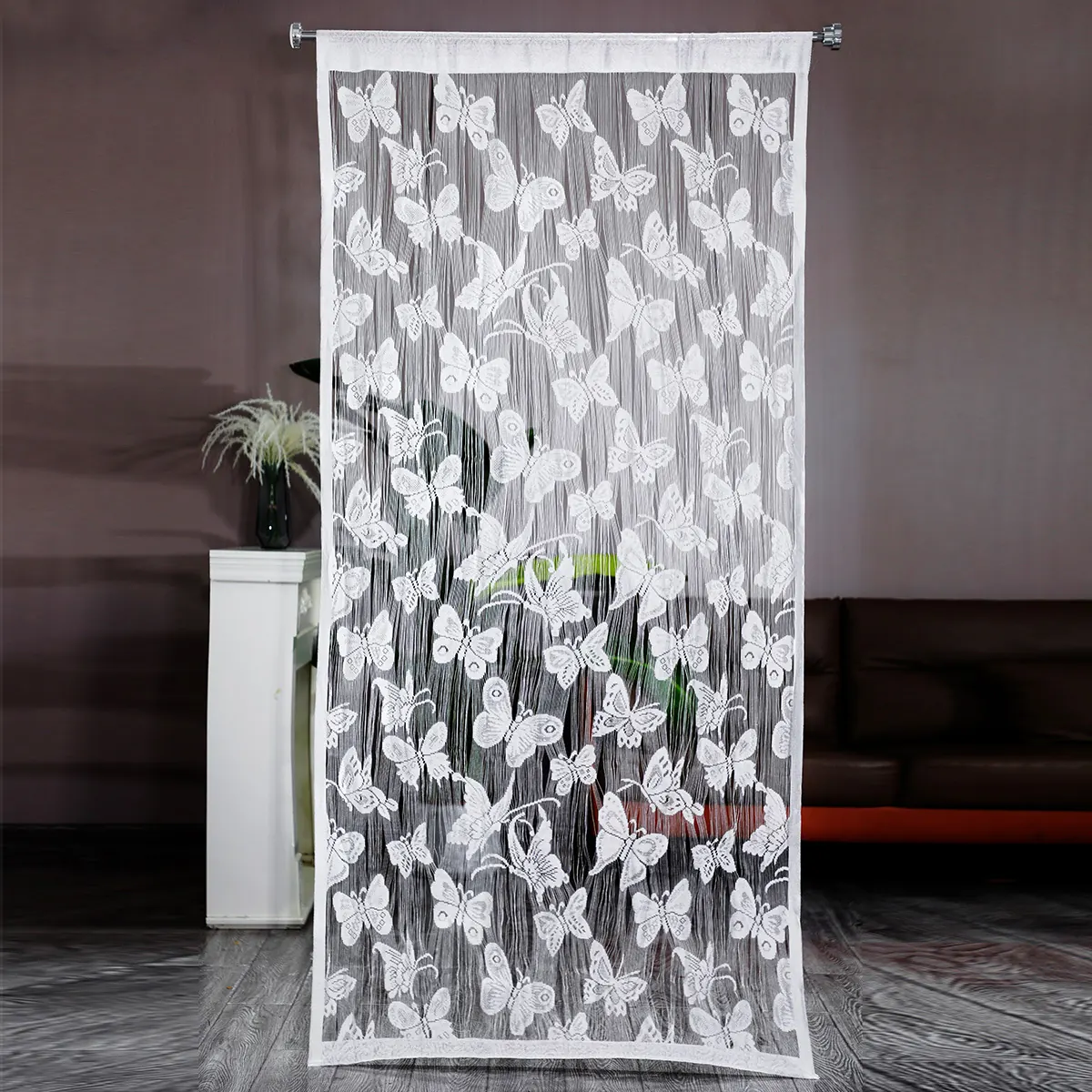 Butterfly Jacquard String Curtain Style 02 construction and application details 5