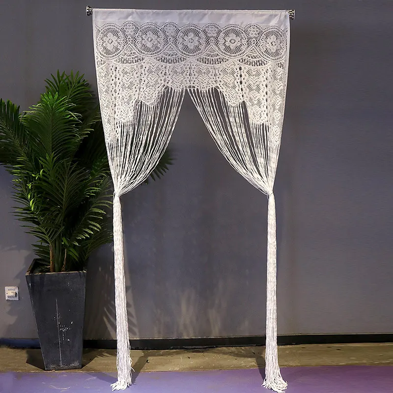 Braided Bohemian String Curtain construction and application details 1