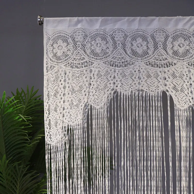 Braided Bohemian String Curtain construction and application details 3