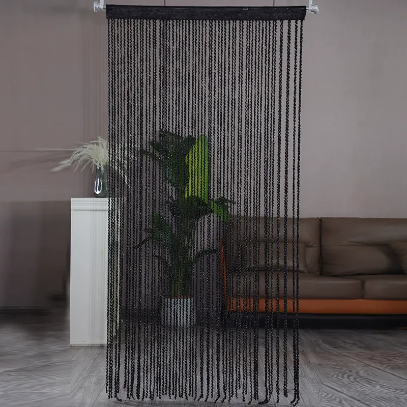 Spiral Textured String Curtain Style 01 main product images 3