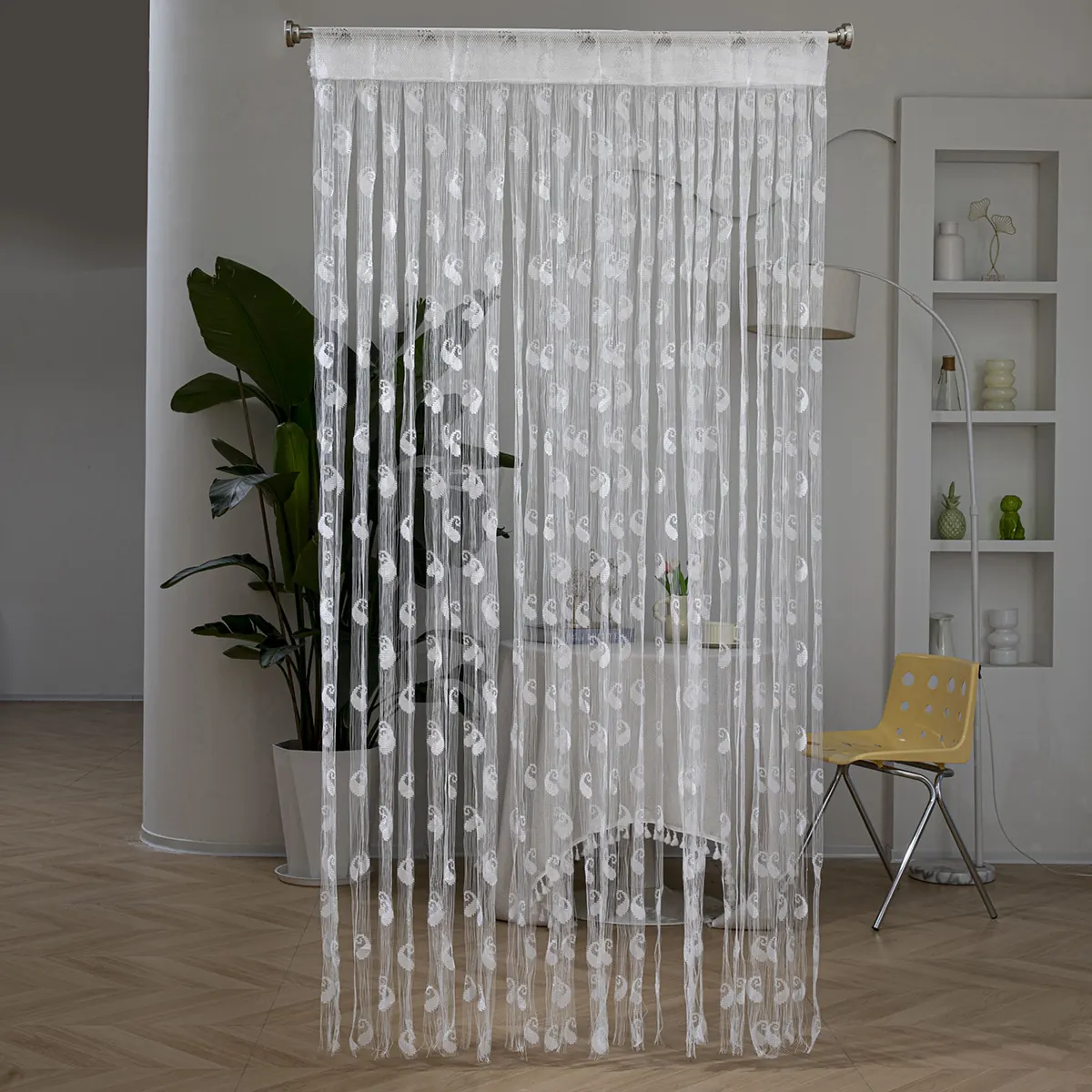 Bohemian Tassel String Curtain construction and application details 1