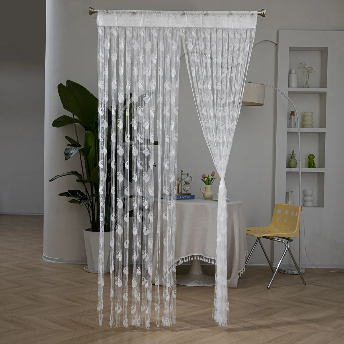 Bohemian Tassel String Curtain construction and application details 3