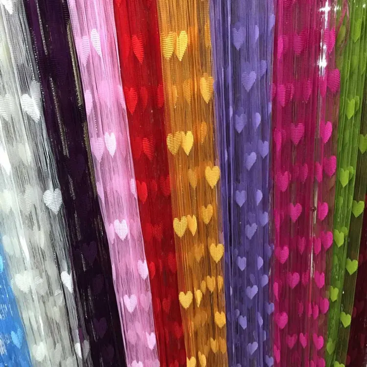 Heart String Curtain Style 03 construction and application details 1