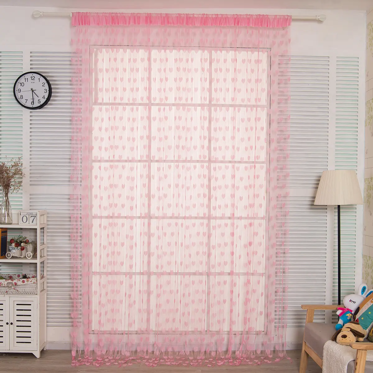 Heart String Curtain Style 03 construction and application details 2