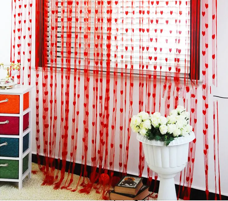 Heart String Curtain Style 03 construction and application details 8