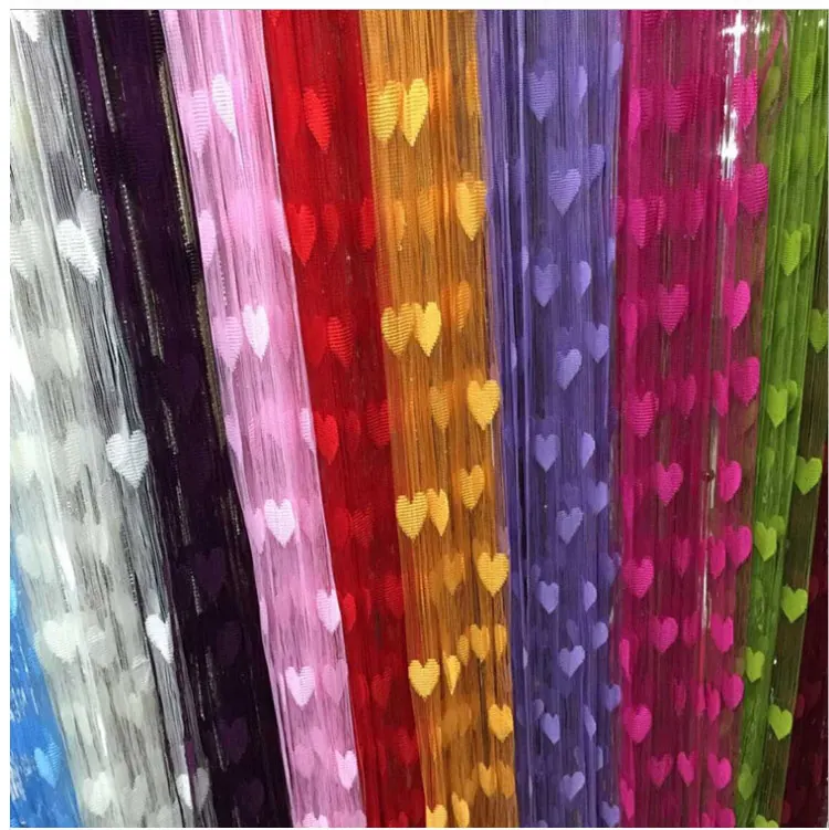 Heart String Curtain Style 04 construction and application details 2