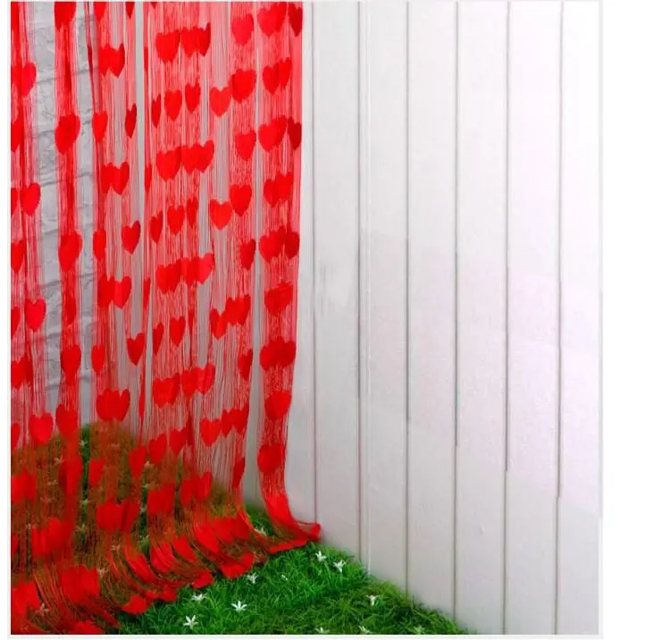Heart String Curtain Style 04 construction and application details 3