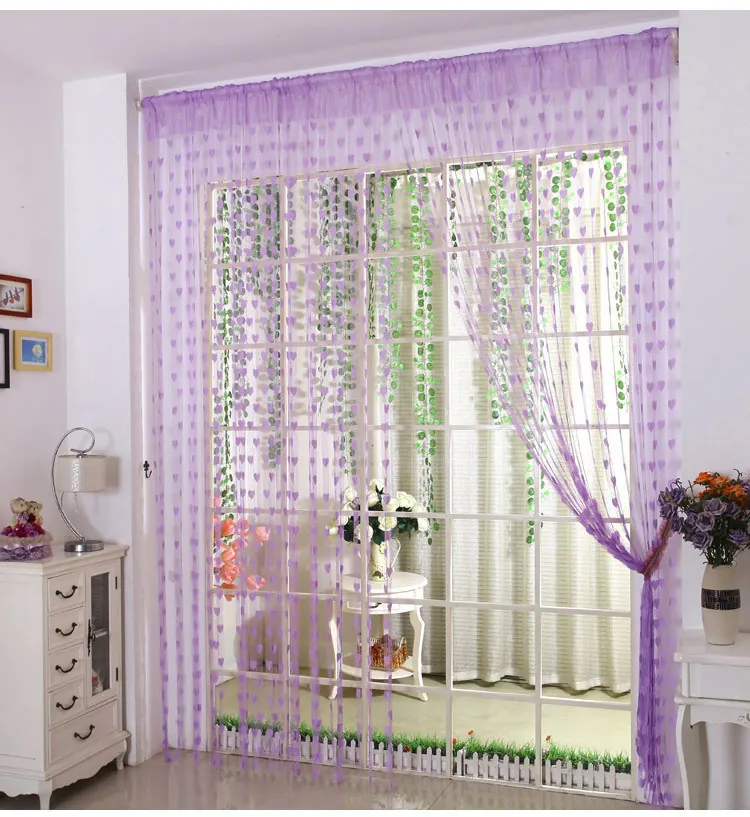 Heart String Curtain Style 04 construction and application details 6