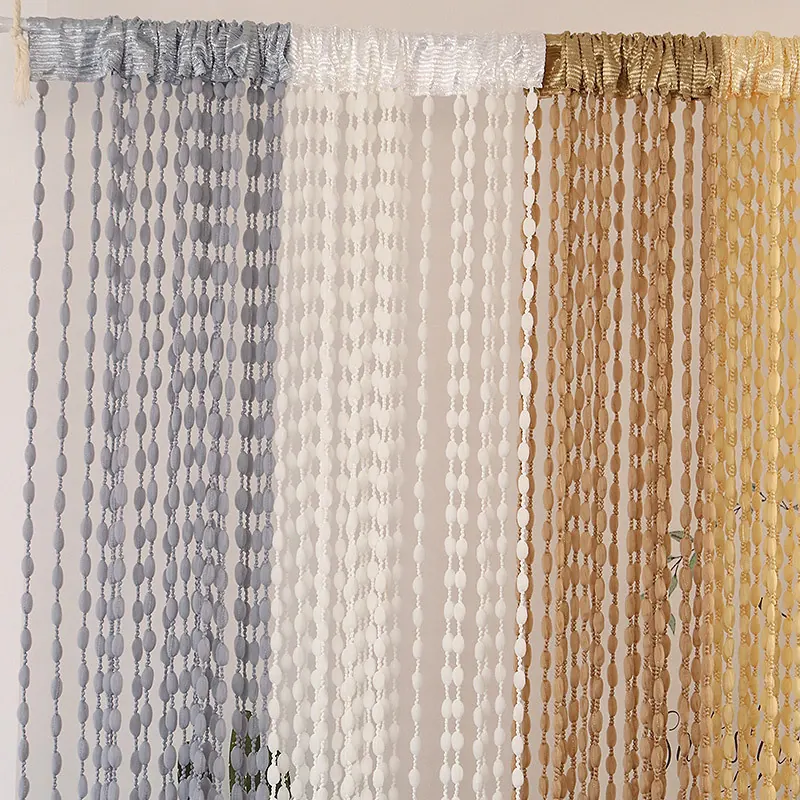 Lantern String Curtain Style 01 construction and application details 2