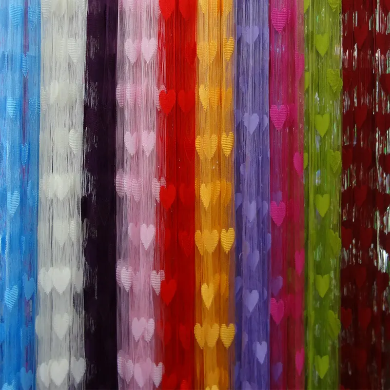 Heart String Curtain Style 05 construction and application details 1