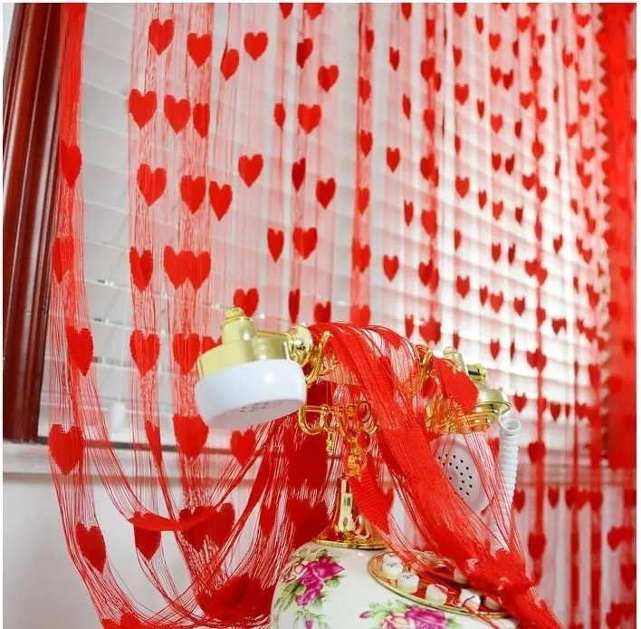 Heart String Curtain Style 05 construction and application details 2