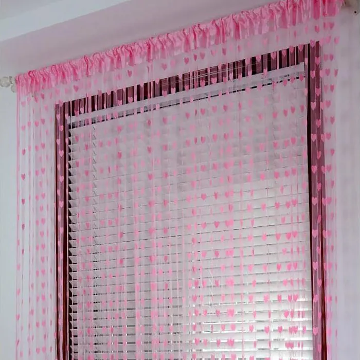 Heart String Curtain Style 05 construction and application details 3
