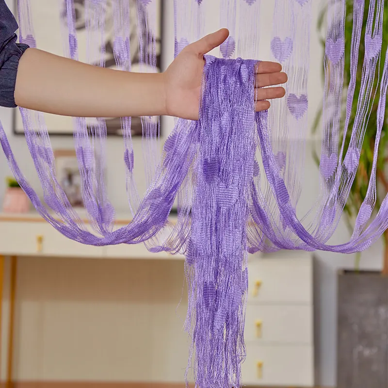 Heart String Curtain Style 05 construction and application details 5