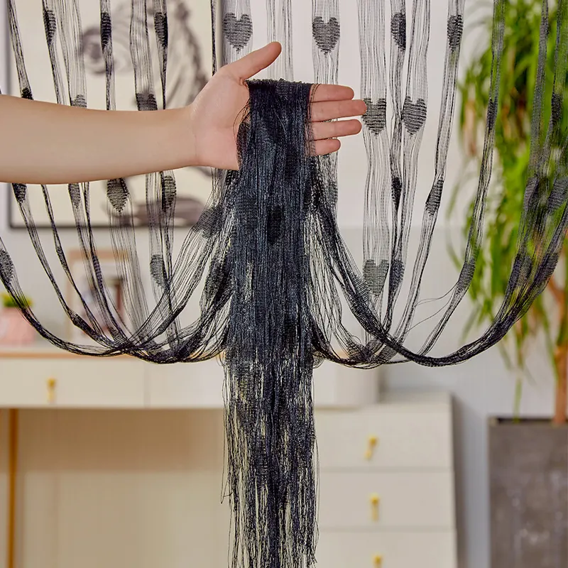 Heart String Curtain Style 05 construction and application details 7