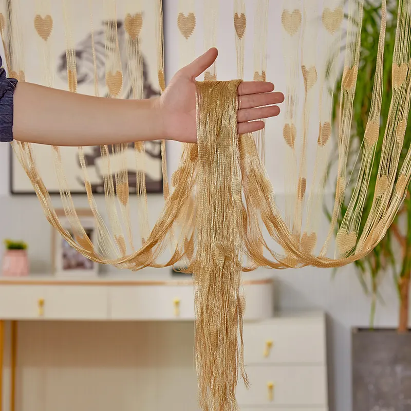 Heart String Curtain Style 05 construction and application details 8