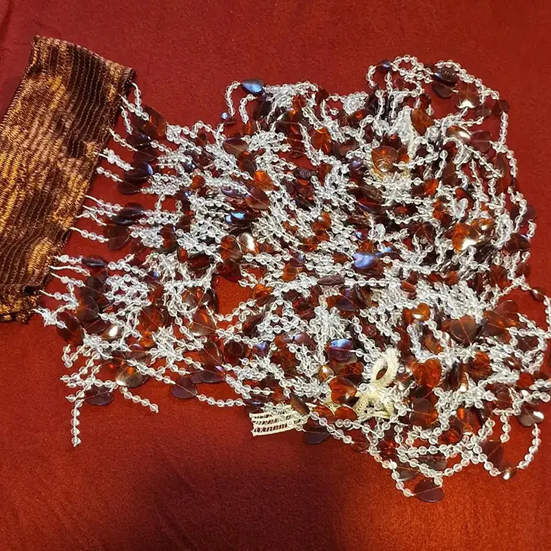 Acrylic Heart Beaded Curtain Style 02 construction and application details 4
