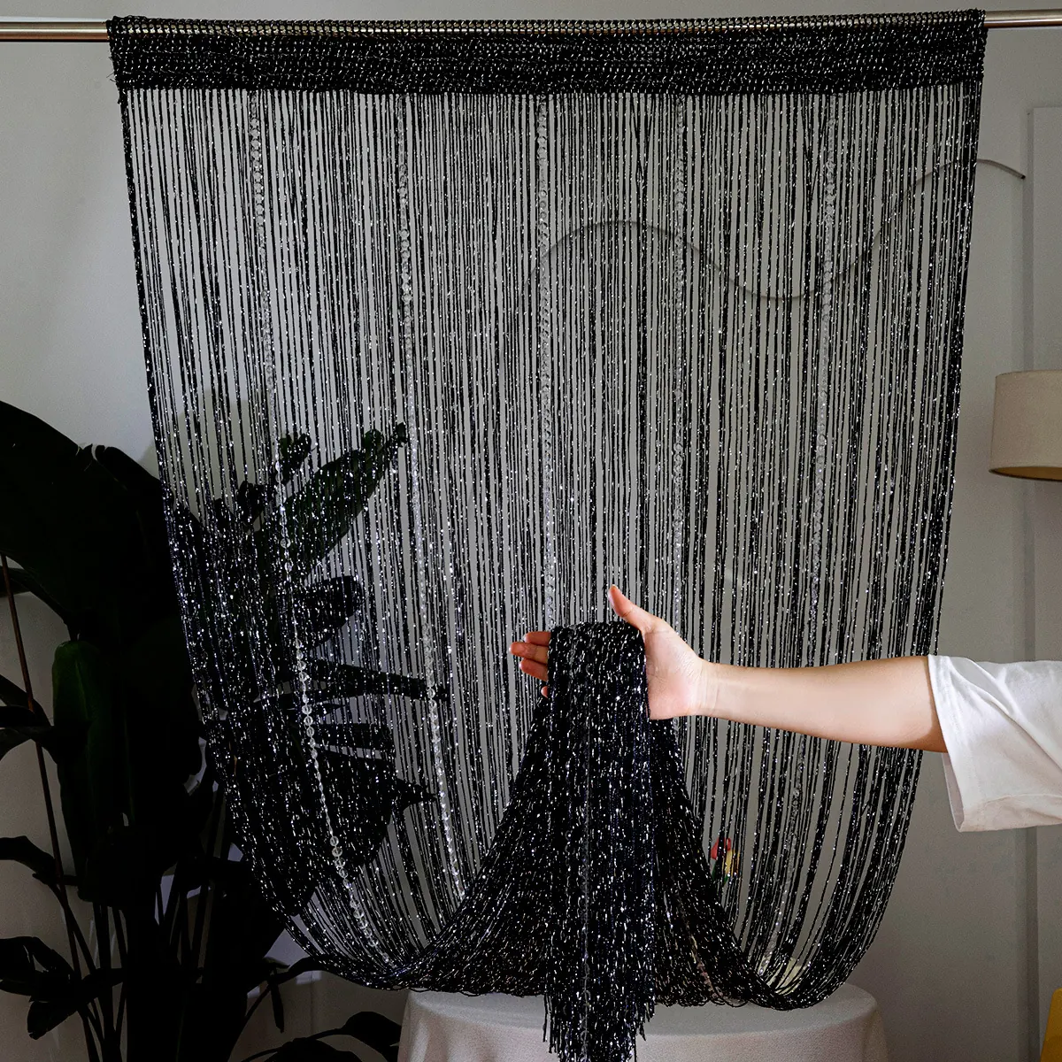 Decorative Beaded Curtain Style 01 construction and application details 1