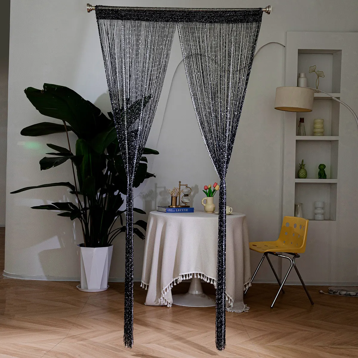 Decorative Beaded Curtain Style 01 construction and application details 2