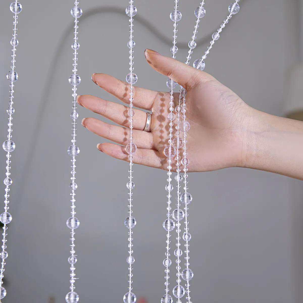 Crystal Beaded Curtain Style 04 construction and application details 5