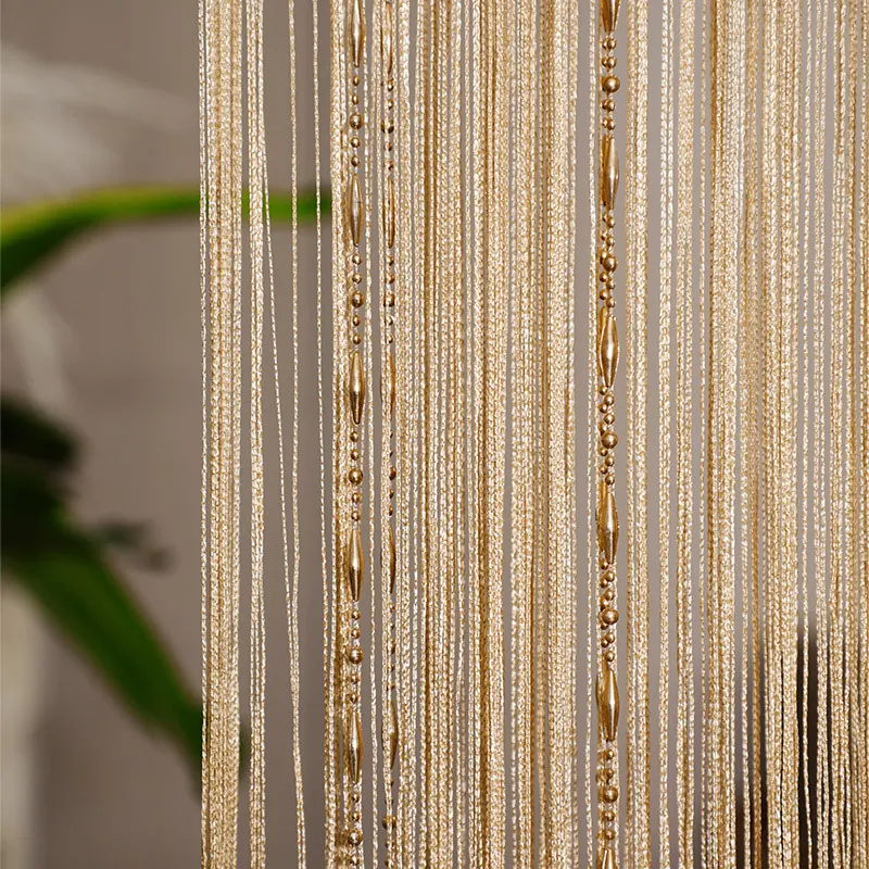 Long Tube Beaded Curtain Style 01 construction and application details 1