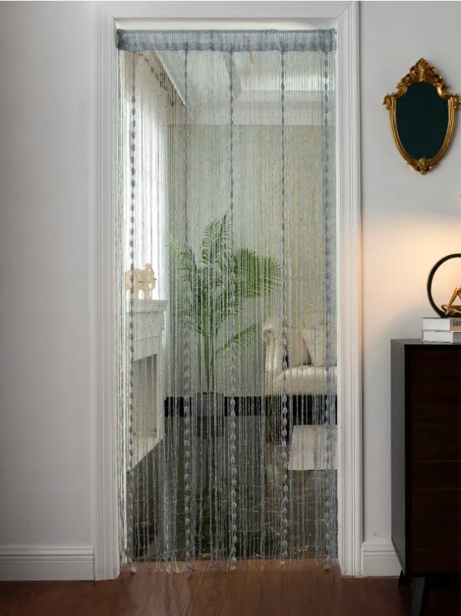 Bubble Metallic Foil String Curtain construction and application details 2