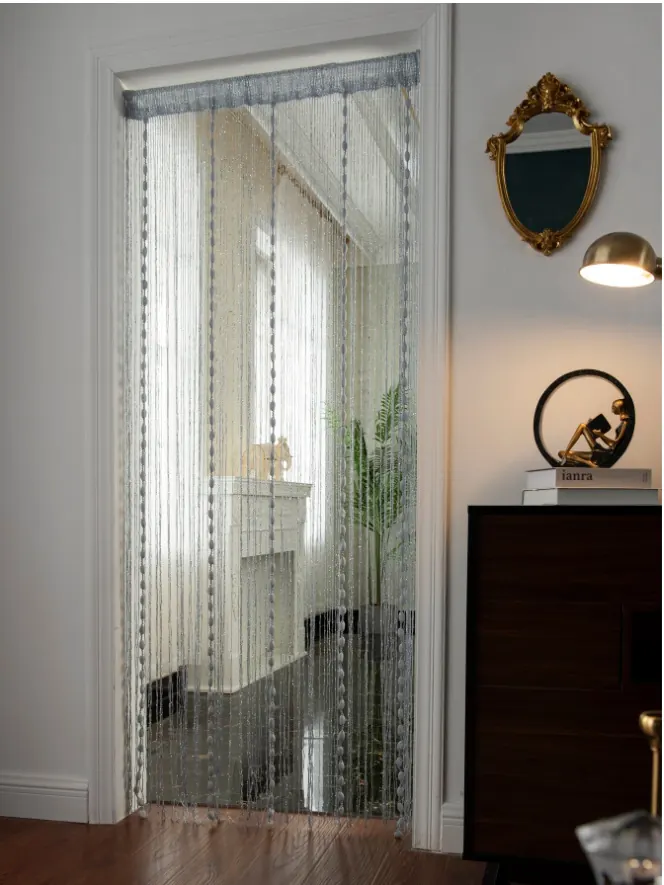 Bubble Metallic Foil String Curtain construction and application details 3