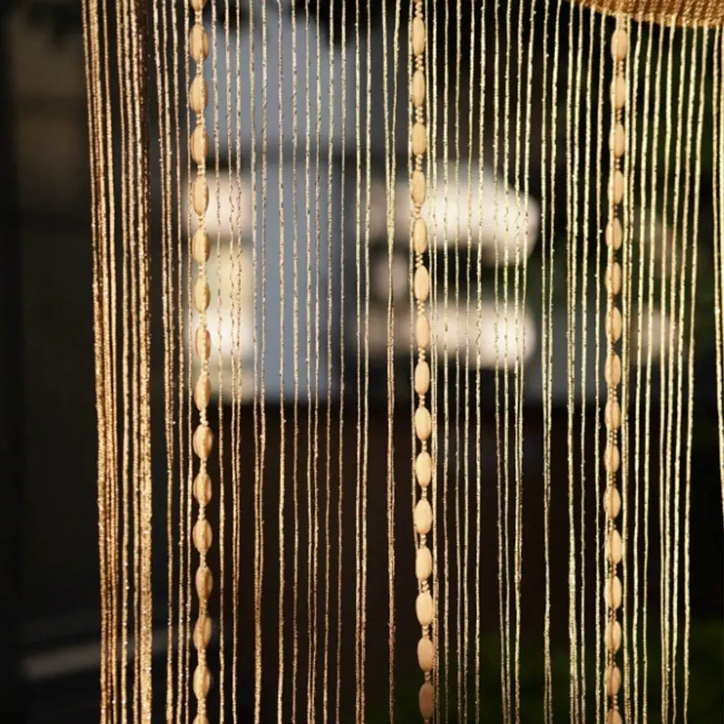 Bubble Metallic Foil String Curtain main product images 3