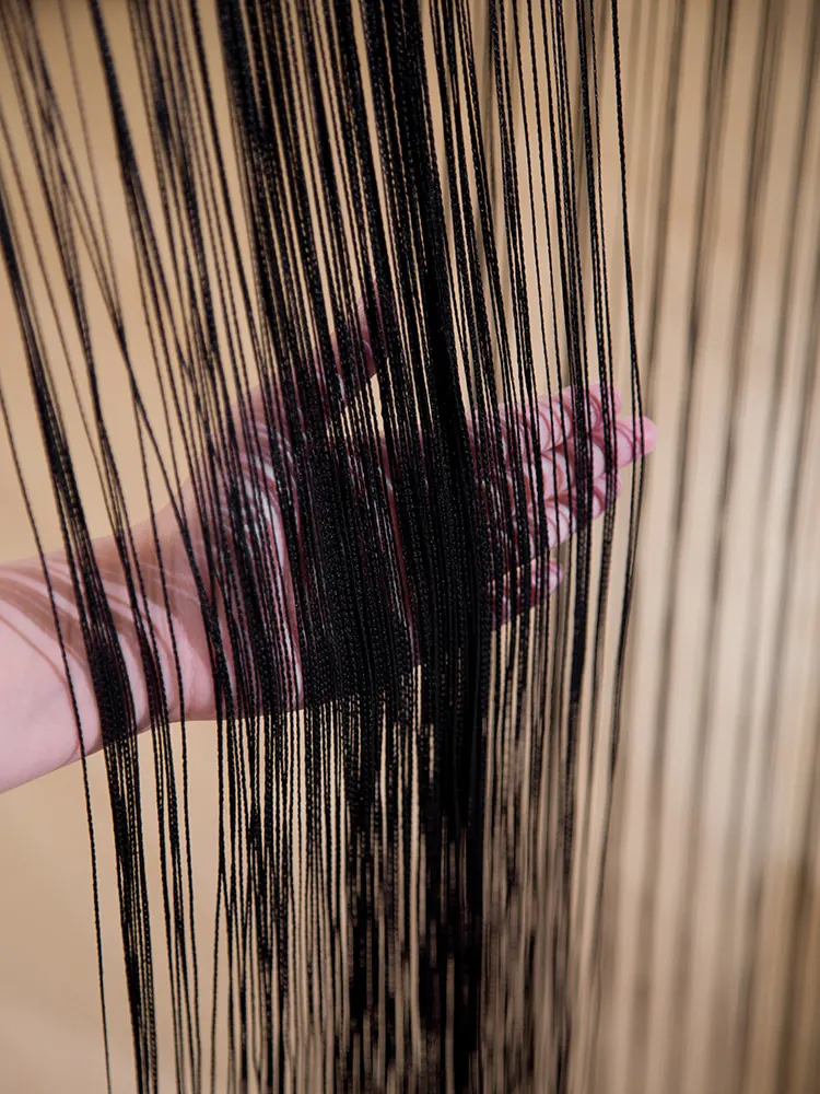Straight String Curtain Style 06 construction and application details 5