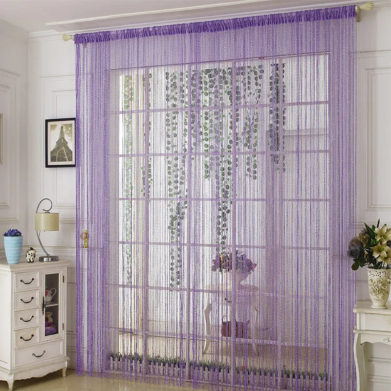Straight String Curtain Style 08 construction and application details 1