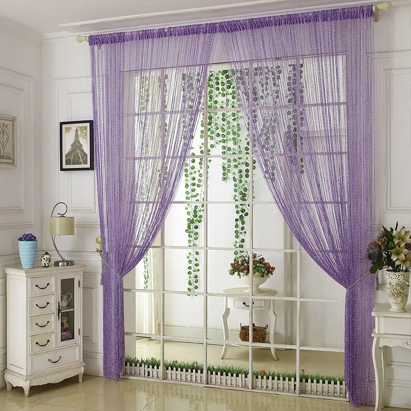 Straight String Curtain Style 08 construction and application details 2