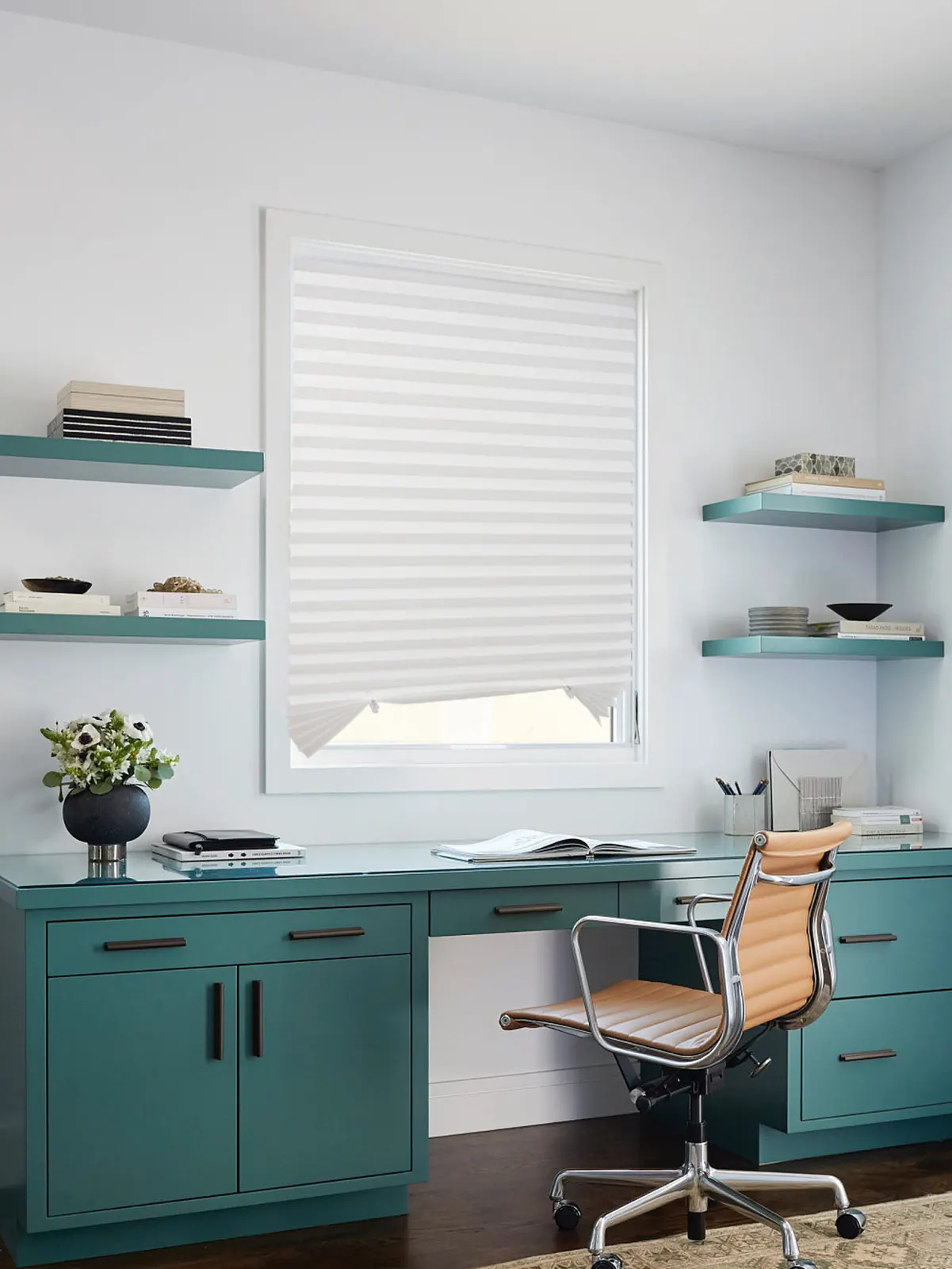 Self-Adhesive Pleated Light-Filtering Shade construction and application details 2