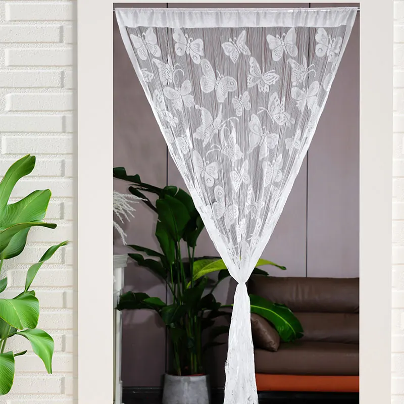 Butterfly Jacquard String Curtain Style 03 construction and application details 1