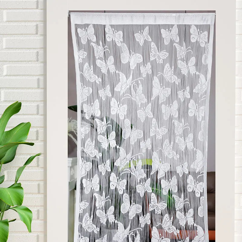 Butterfly Jacquard String Curtain Style 03 construction and application details 2