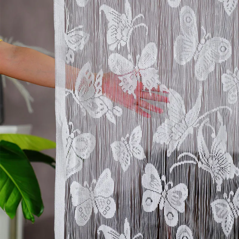 Butterfly Jacquard String Curtain Style 03 construction and application details 3