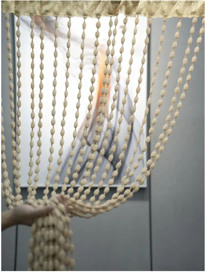 Lantern String Curtain Style 03 construction and application details 8
