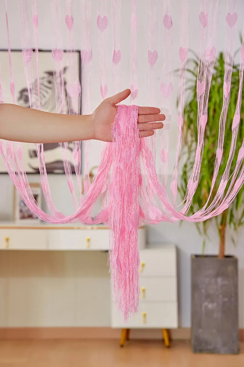 Heart String Curtain Style 06 construction and application details 1