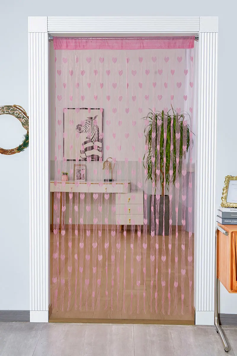 Heart String Curtain Style 06 construction and application details 3