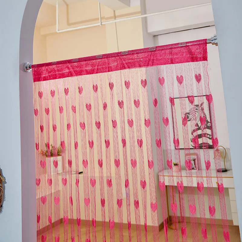 Heart String Curtain Style 06 construction and application details 7